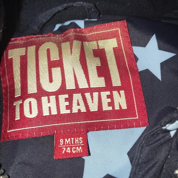 Ticket to Heaven Kids Jacket 9 months - Picture 4 of 4